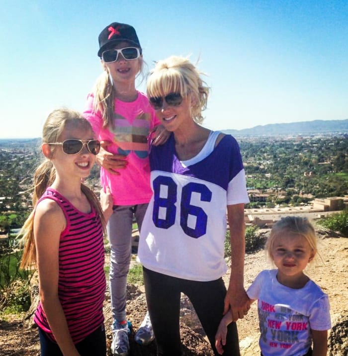 From left: Julia, Sierra, Katie and Michaela.